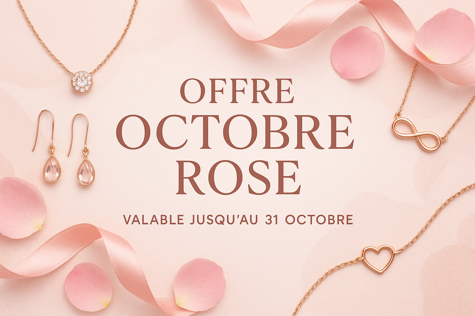 offre octobre rose valable jusqu'au 31 octobre  