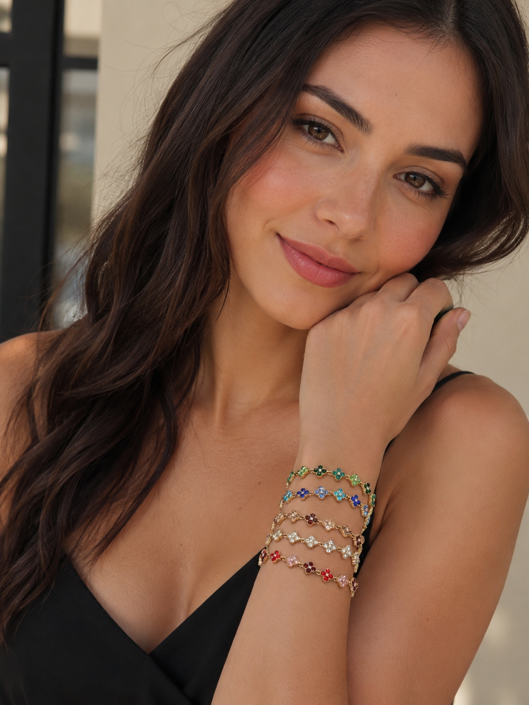 Bracelet espoir 💙💚🖤❤️