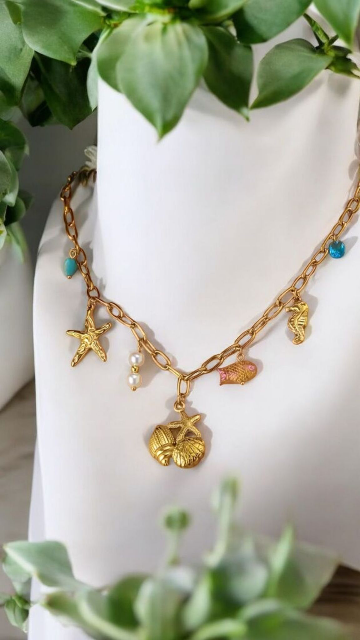 Collier charms