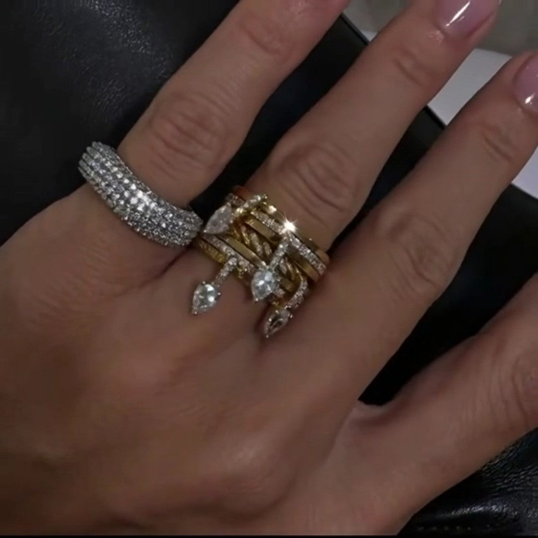 Bague empilable Infini