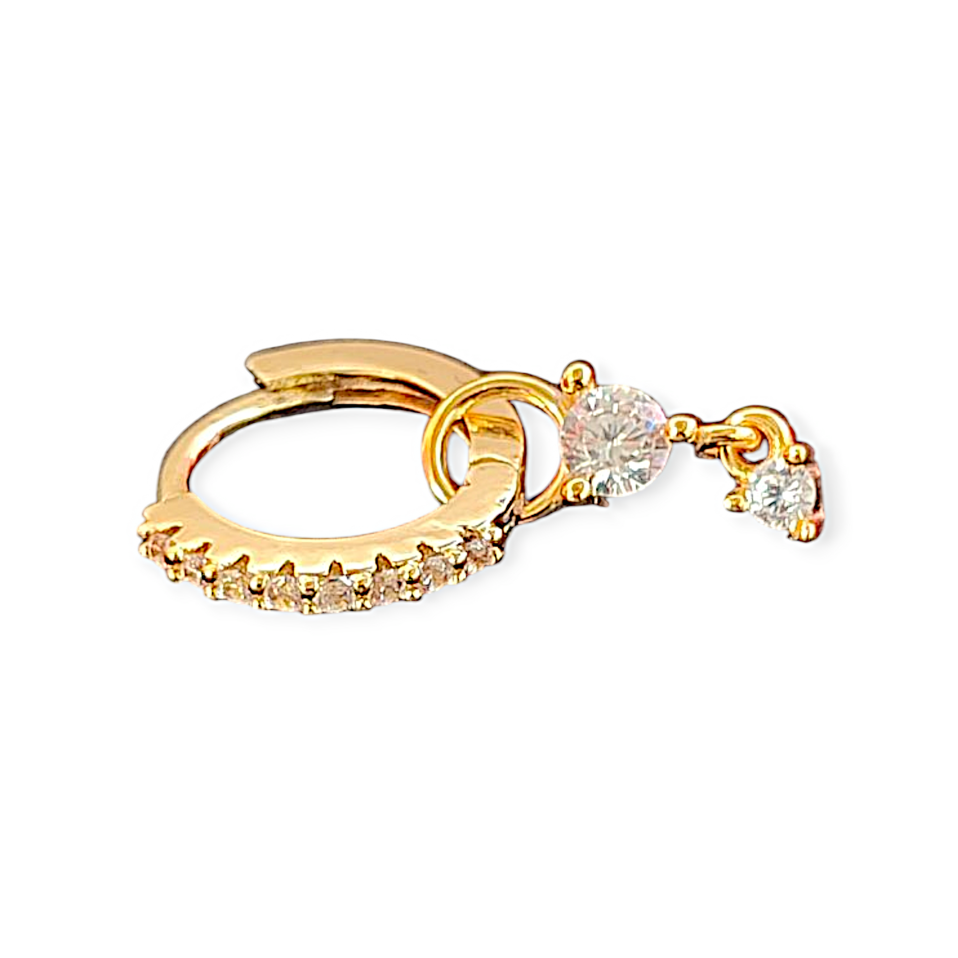 Anneau hélix+charms