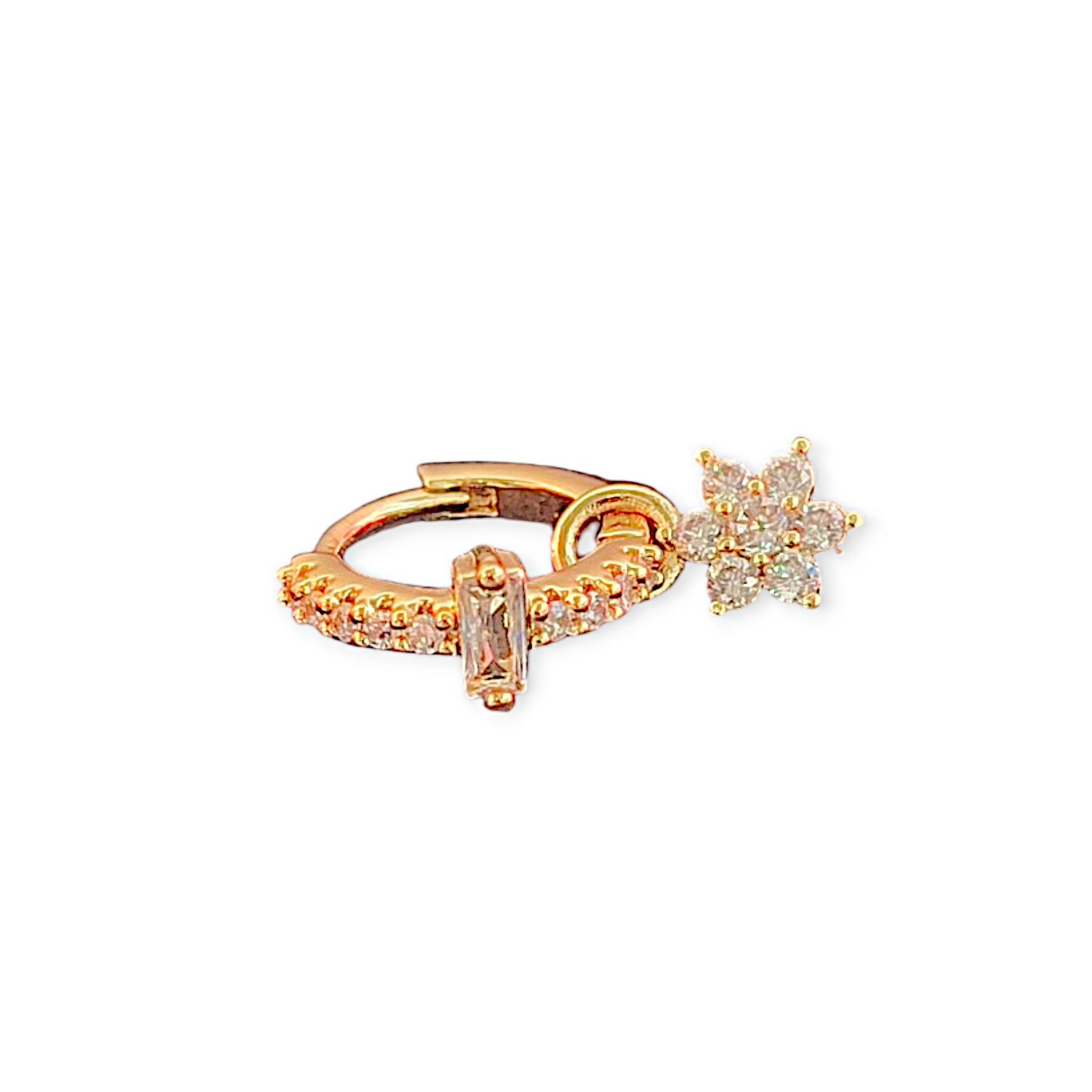 Anneau hélix + charms