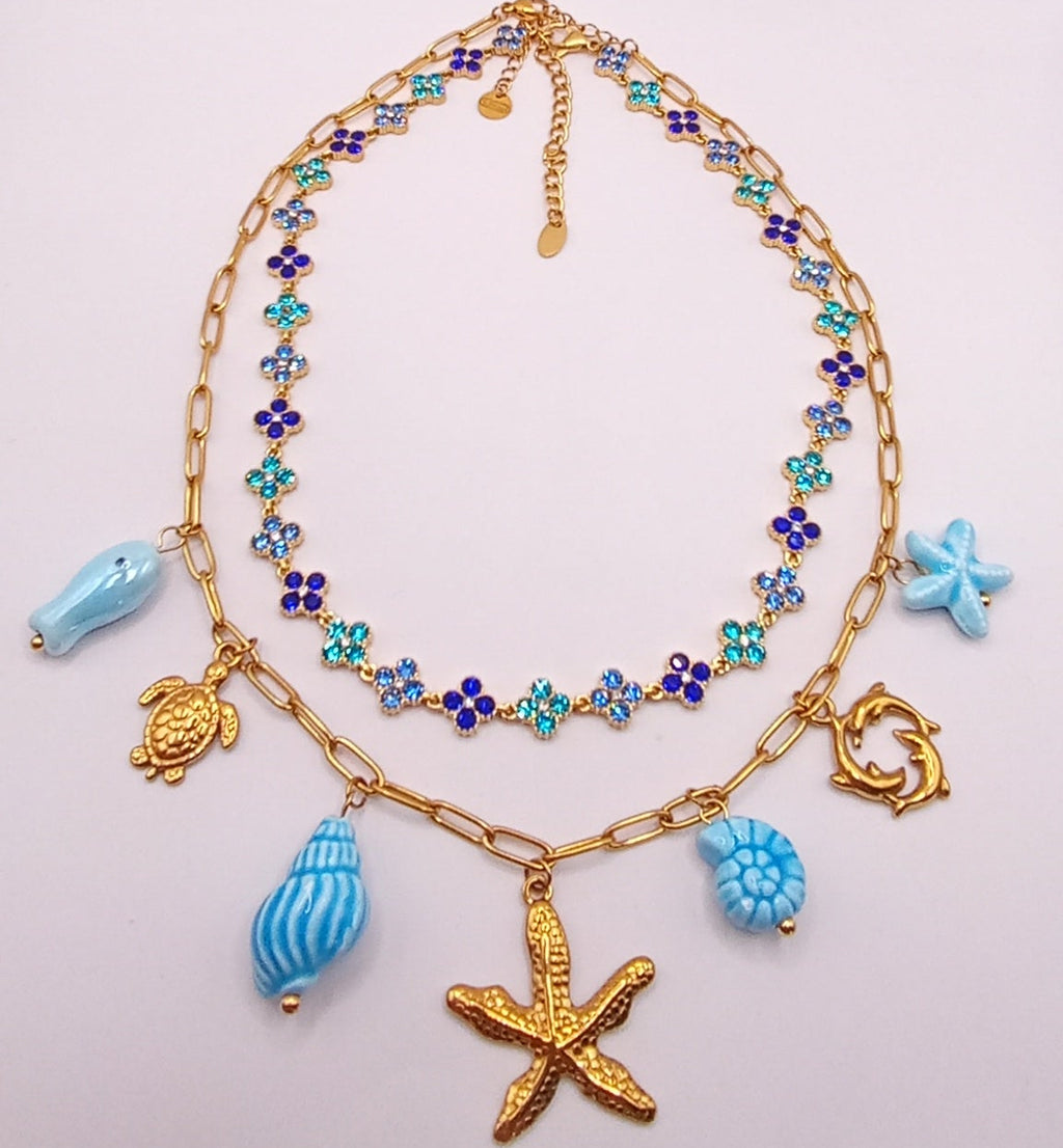 Collier Charms Bora-Bora 🌊