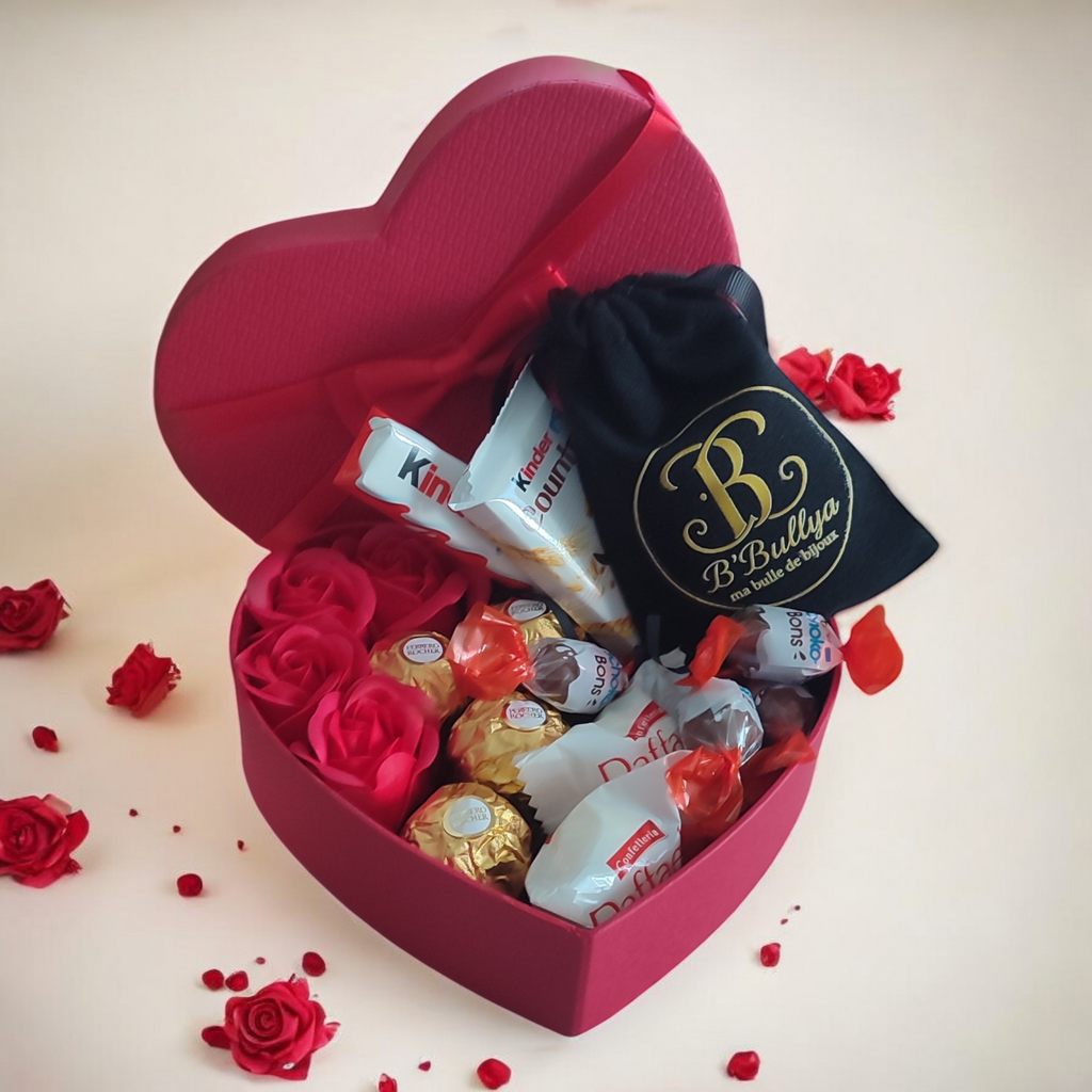 Coffret coeur rouge ❤️