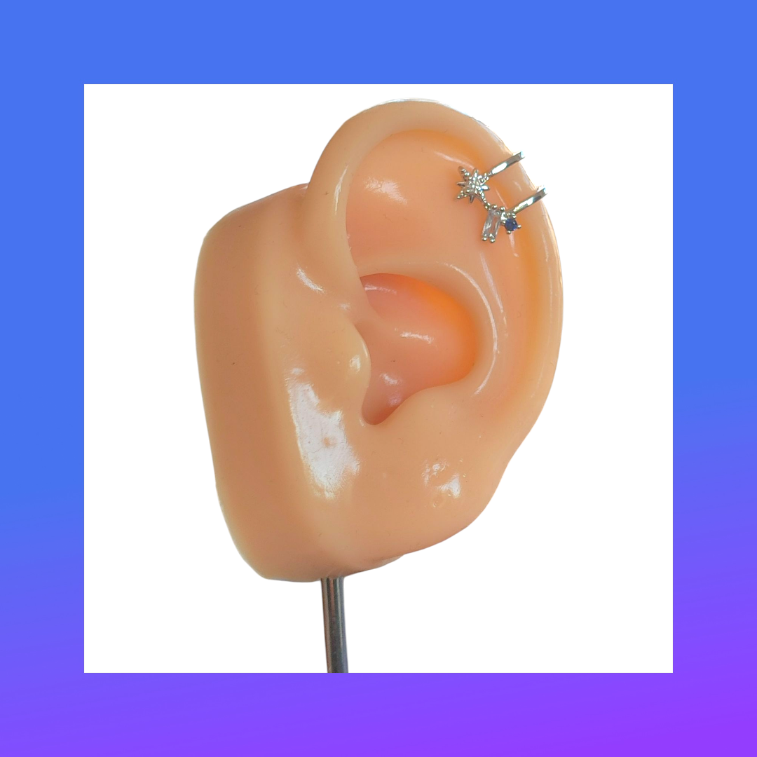 Faux piercing hélix