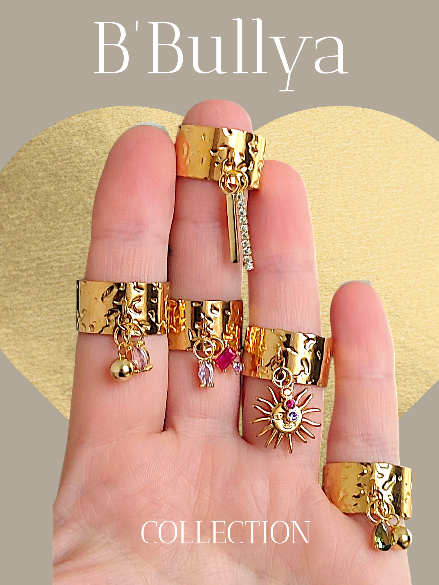 Bague infinies soleil