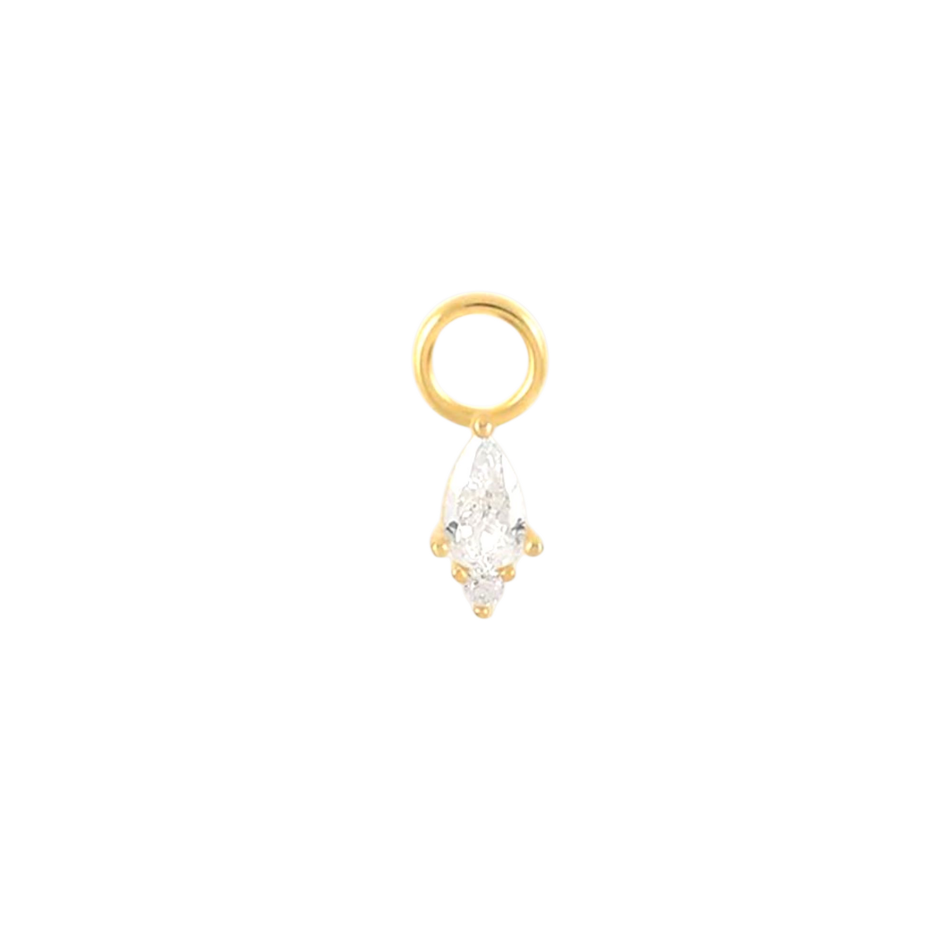 Anneau hélix + charms