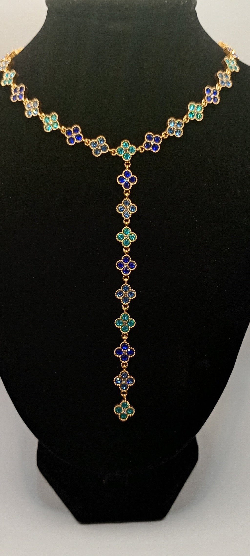 Collier en Y espoir 💙❤️🖤💚
