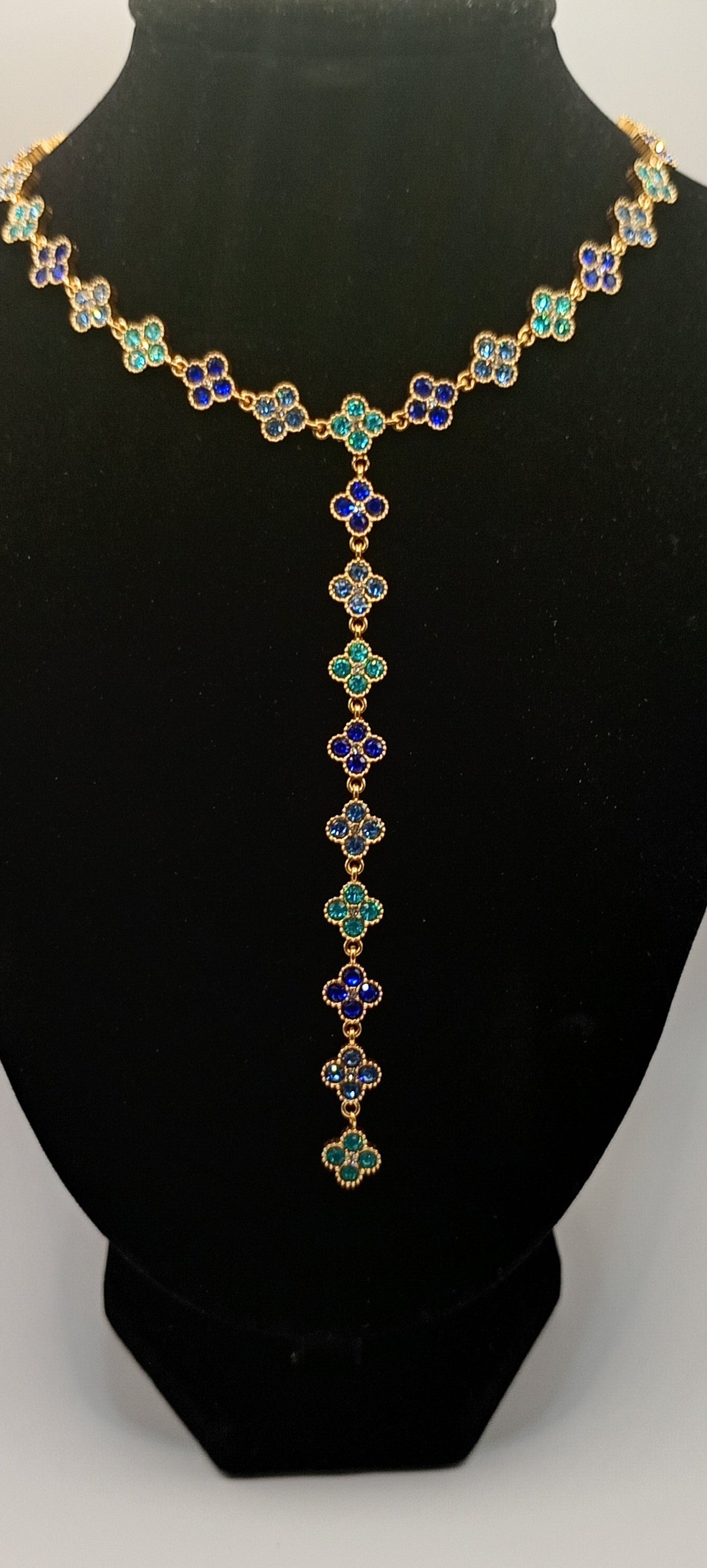 Collier en Y espoir 💙❤️🖤💚