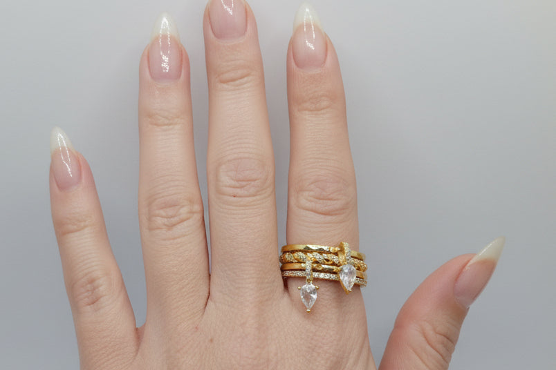 Bague empilable Infini
