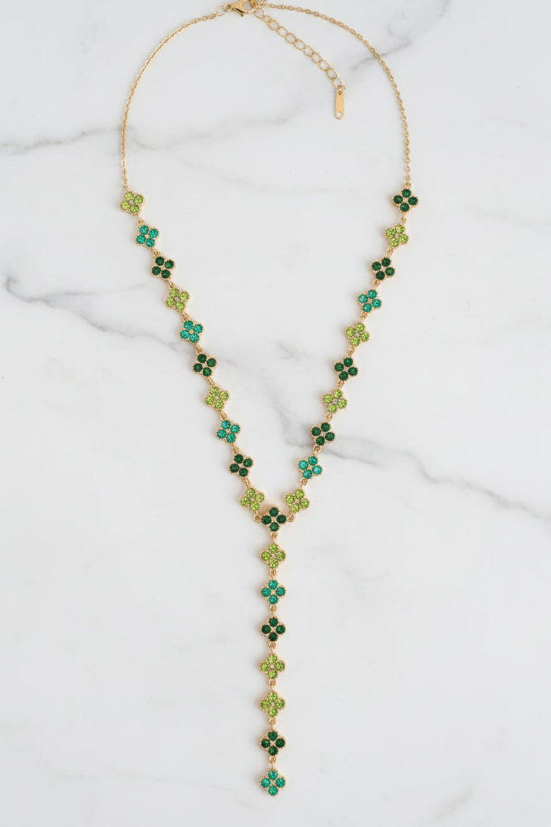 Collier en Y espoir 💙❤️🖤💚