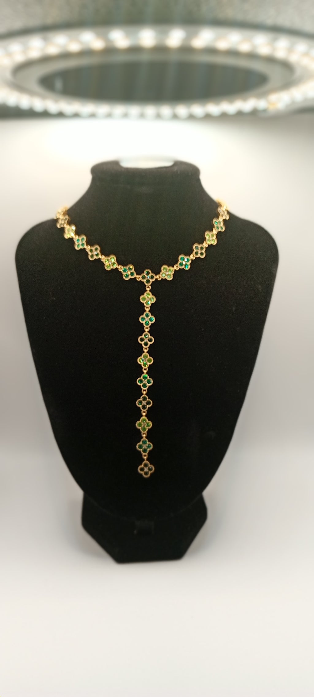 Collier en Y espoir 💙❤️🖤💚