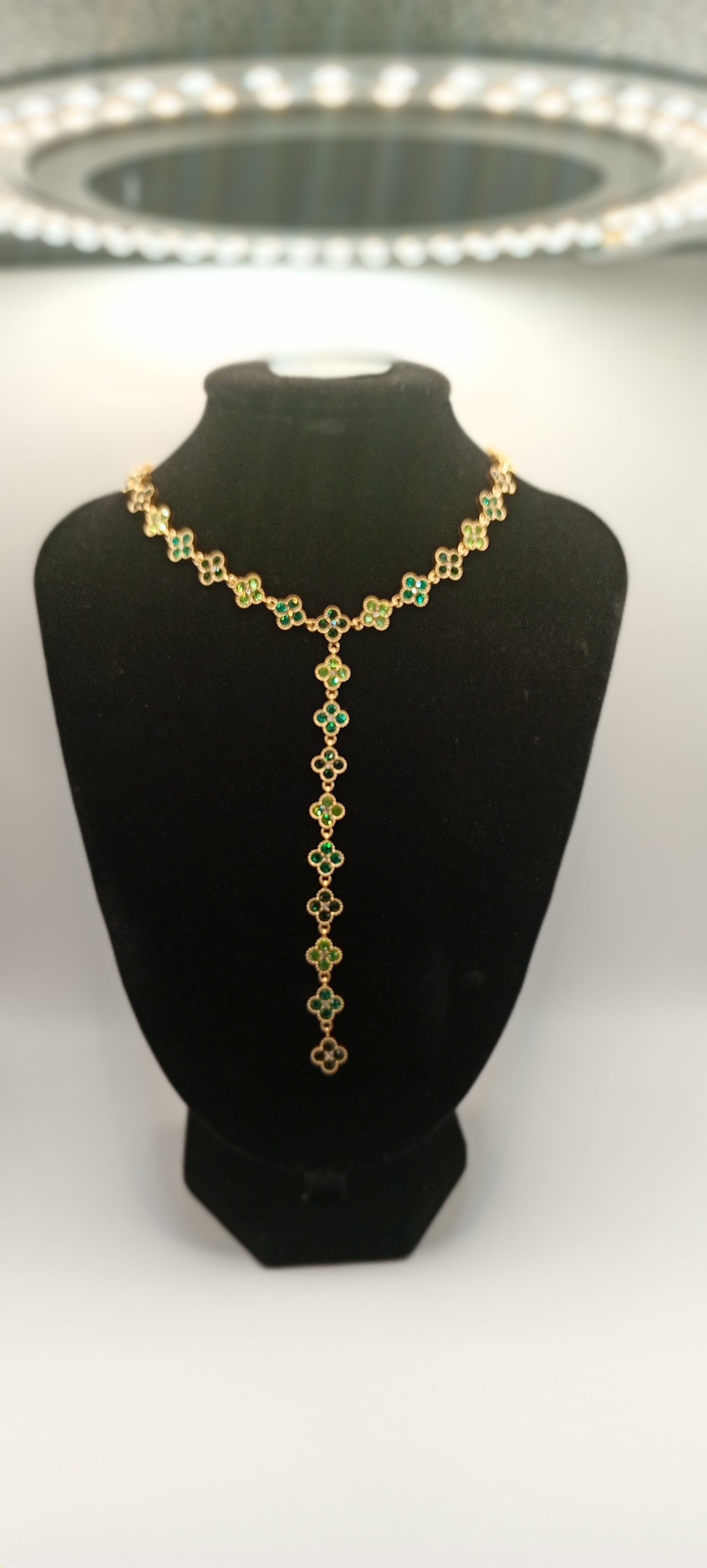 Collier en Y espoir 💙❤️🖤💚