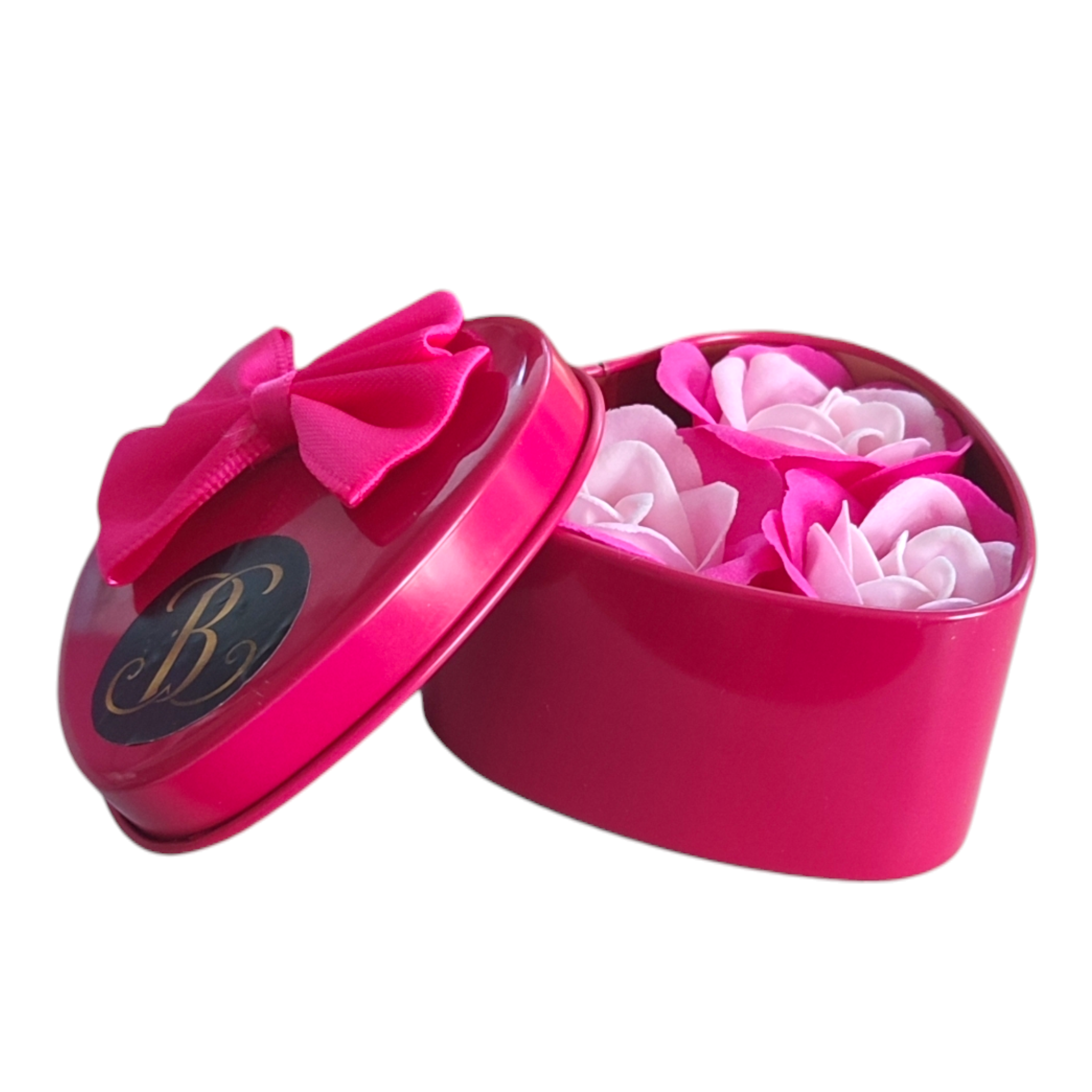 Coffret fleurs de savon 🩵🩷❤️