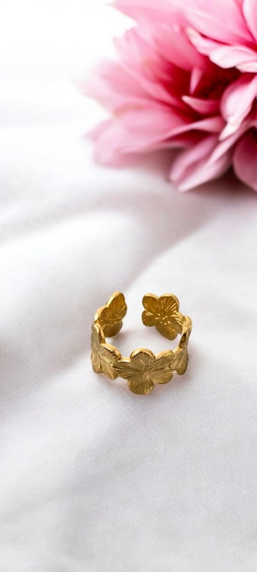 Bague Camélia