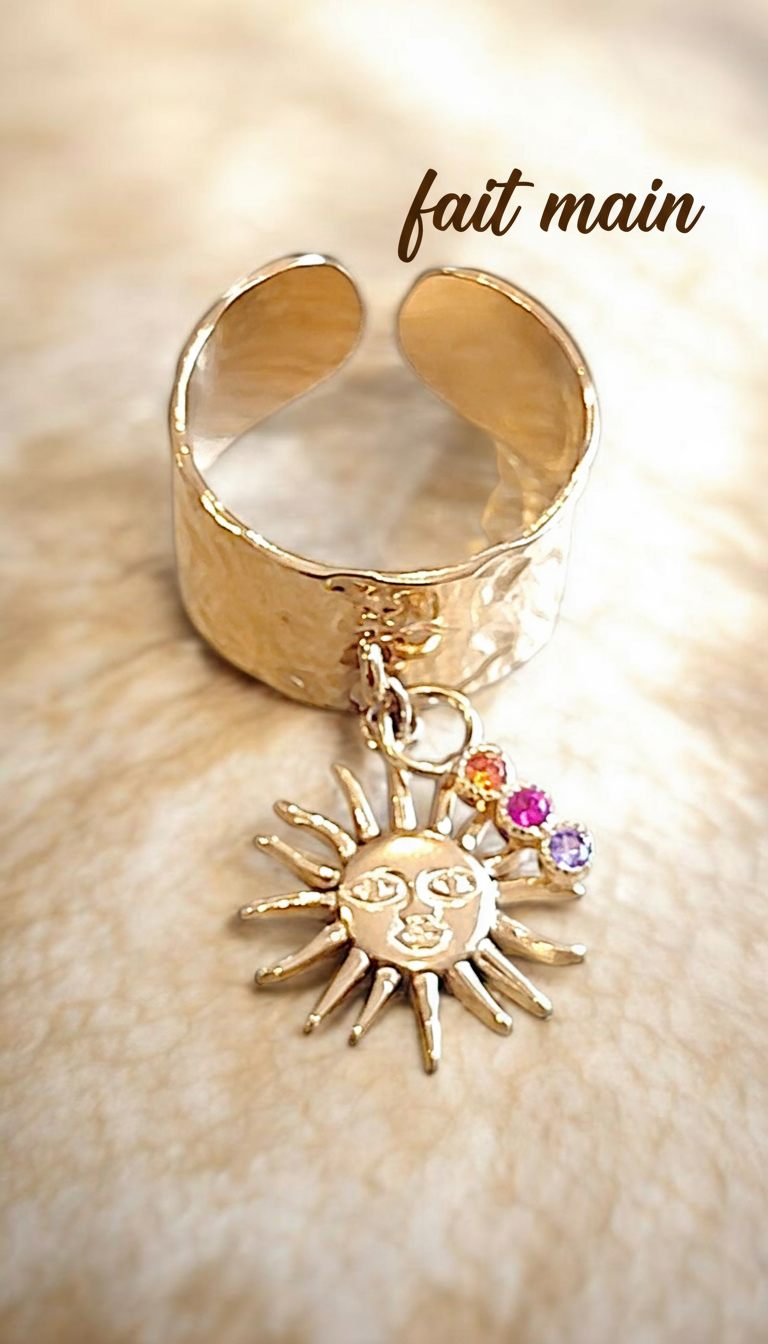 Bague infinies soleil