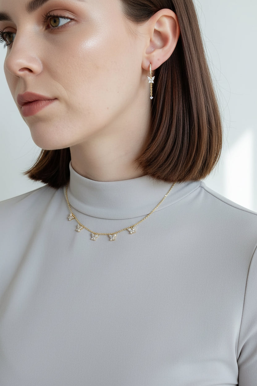 Boucles Papilla chaînette